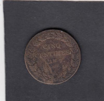 Beschrijving: 5 Centimes